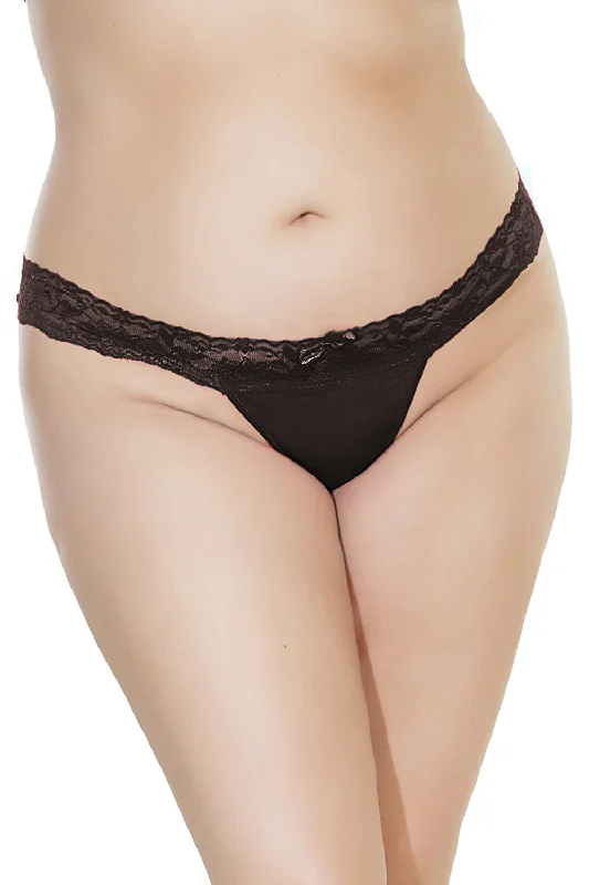 149 - Thong - Black