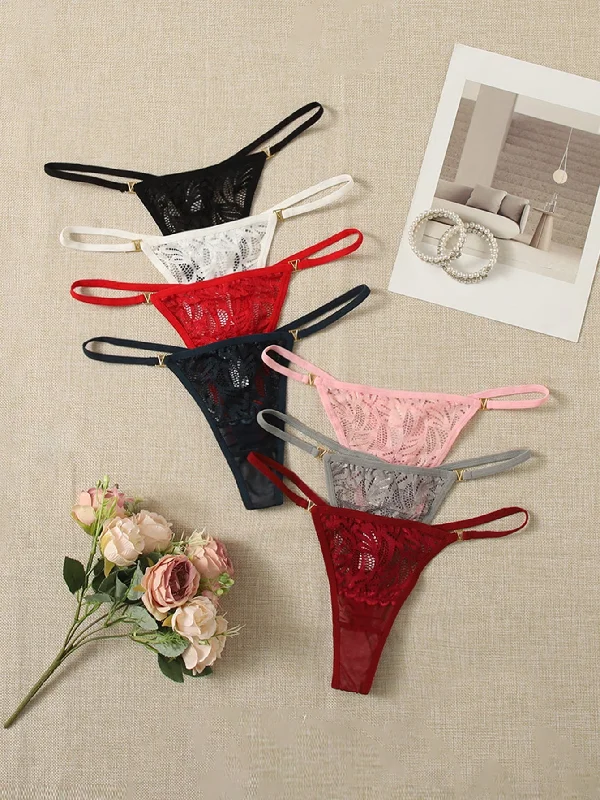 7pack Solid Thong