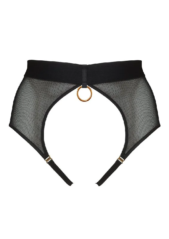 Bordelle Ula Ouvert Brief | BLACK