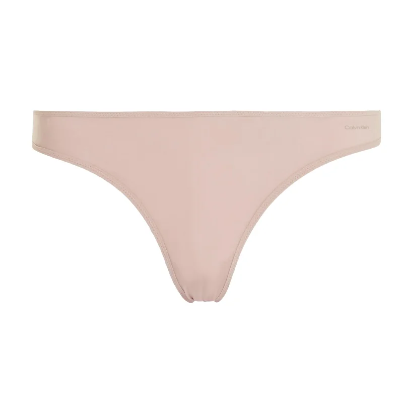 Calvin Klein Sheer Marquisette Thong - Subdued