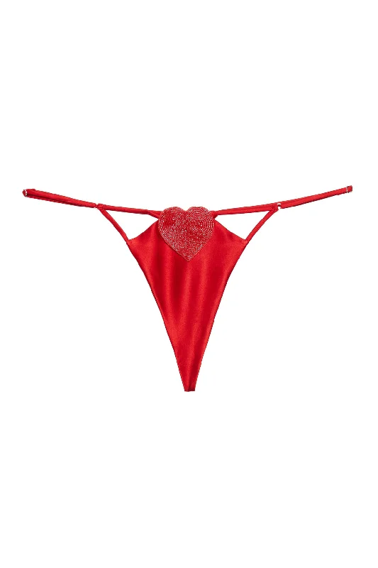 Fleur Du Mal Queen of Hearts V String