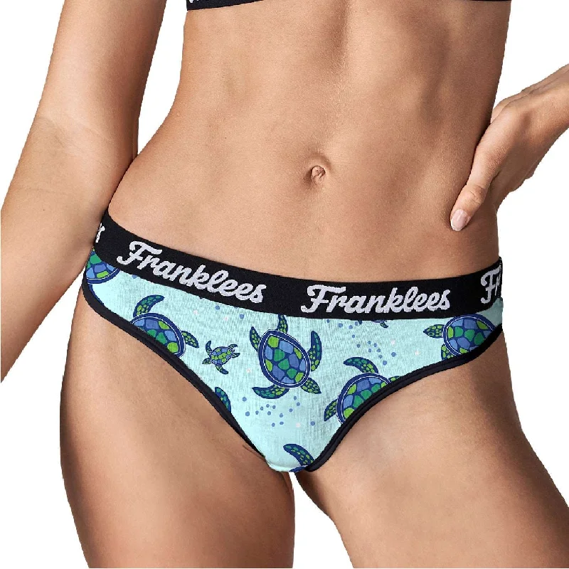 Thong | Soft Cotton | Turtles