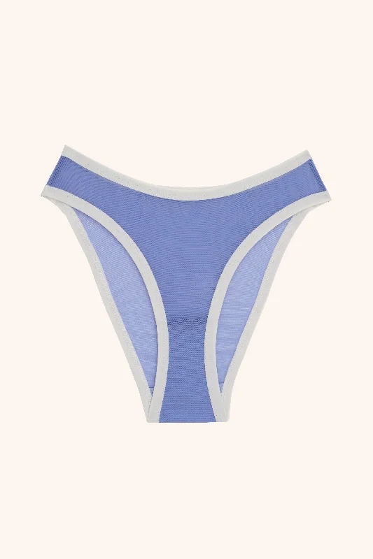 Kate high cut panties- cornflower blue