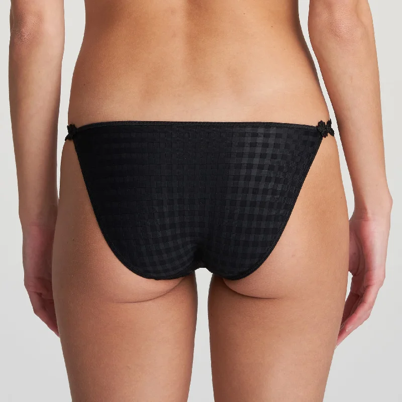 Marie Jo Avero Spaghetti Brief in Black