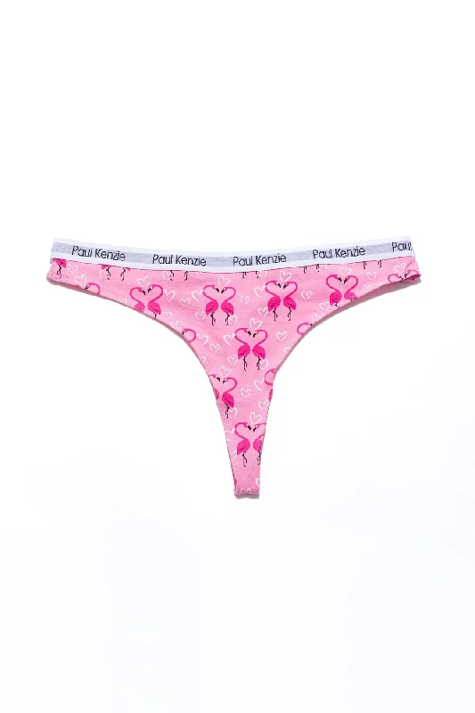 Patterned Women String Thong - Couple Collection Flovemingo