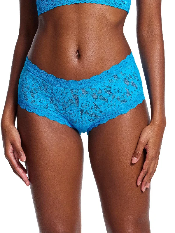 Signature Lace Boyshort Ocean Eyes Blue