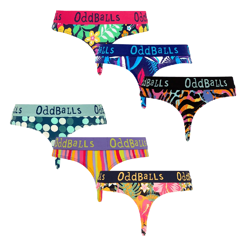 Summer Bundle - Ladies Thong 6 Pack Bundle