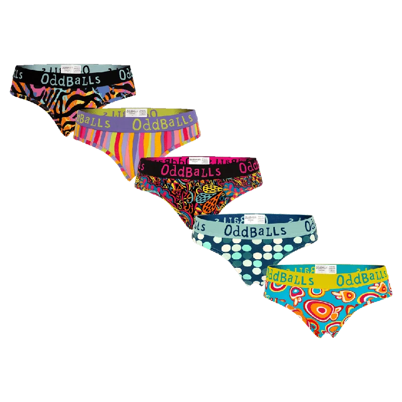 Sunset Bundle - Ladies Briefs 5 Pack Bundle