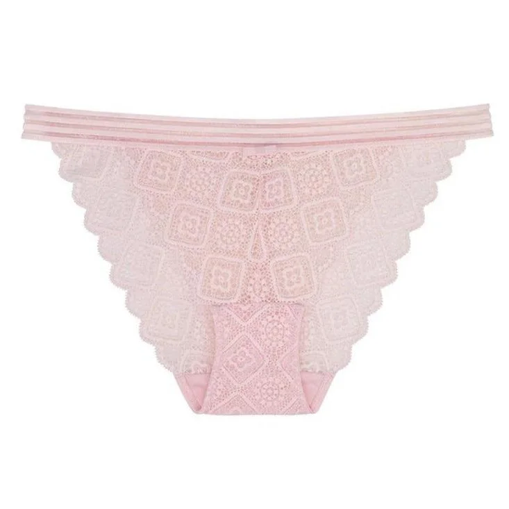 You Sienna Lace Tanga Light Pink D01304N