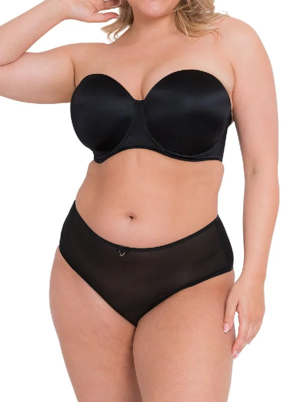 Smoothie Strapless Bra - Black