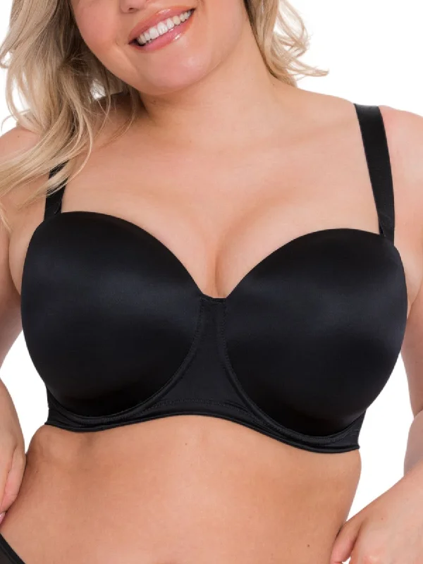 Smoothie Strapless Bra - Black