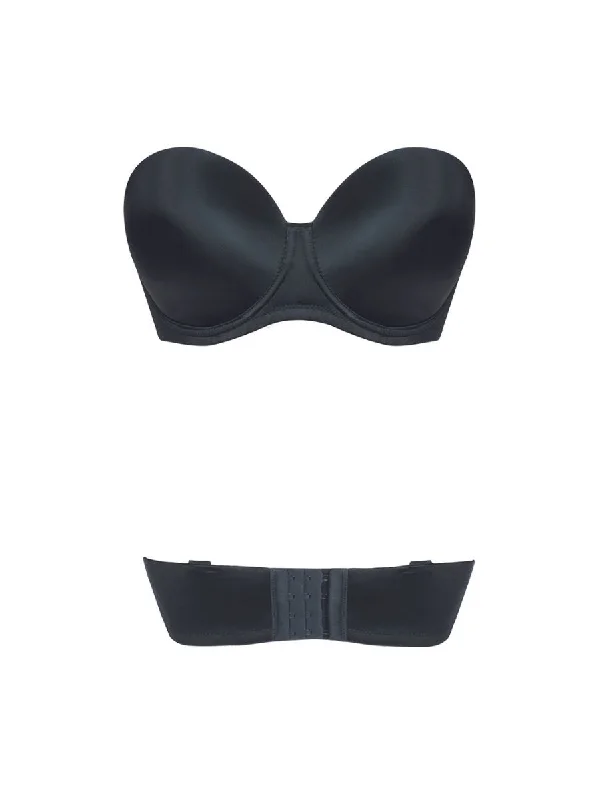 Smoothie Strapless Bra - Black