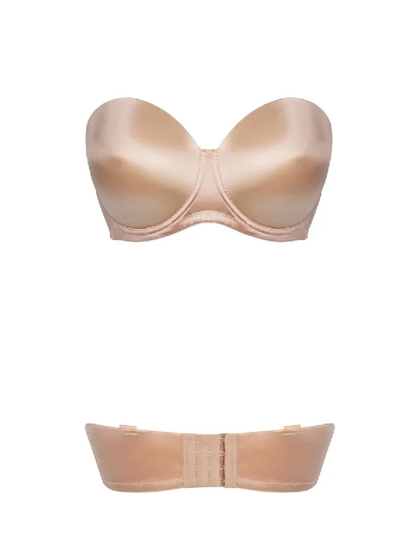 Smoothie Strapless Bra - Latte