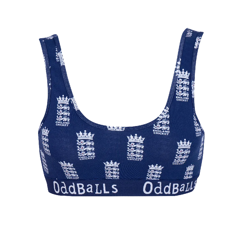 England Cricket BLUE - Ladies Bralette