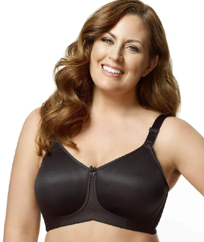 Elila Molded Spacer Wire-Free Bra - Black