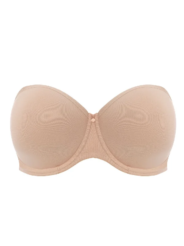 Smooth Moulded Strapless Bra - Sahara