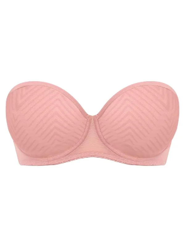 Tailored Moulded Strapless Bra - Ash Rose