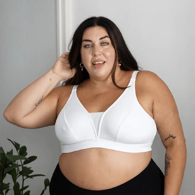 Full Cup Bra - White