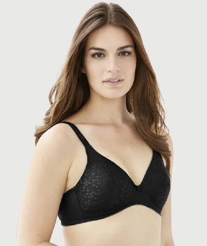 Glamorise The Perfect A Wire-free Bra - Black