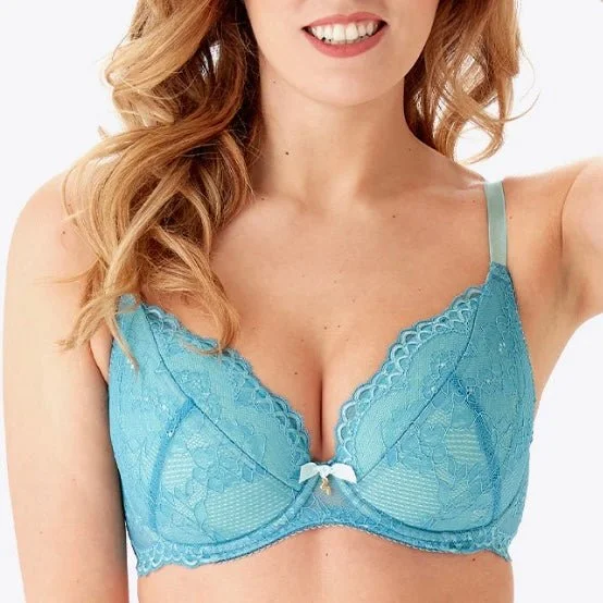 Gossard - Superboost Lace Unlined Push-Up Bra - Teal