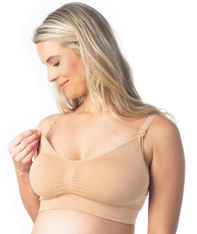 Hotmilk My Necessity Full Cup Maternity & Nursing Wire-Free Bra - Frappe