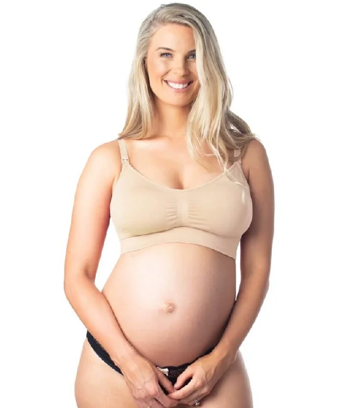 Hotmilk My Necessity Regular Fit Maternity & Nursing Wire-Free Bra - Frappe