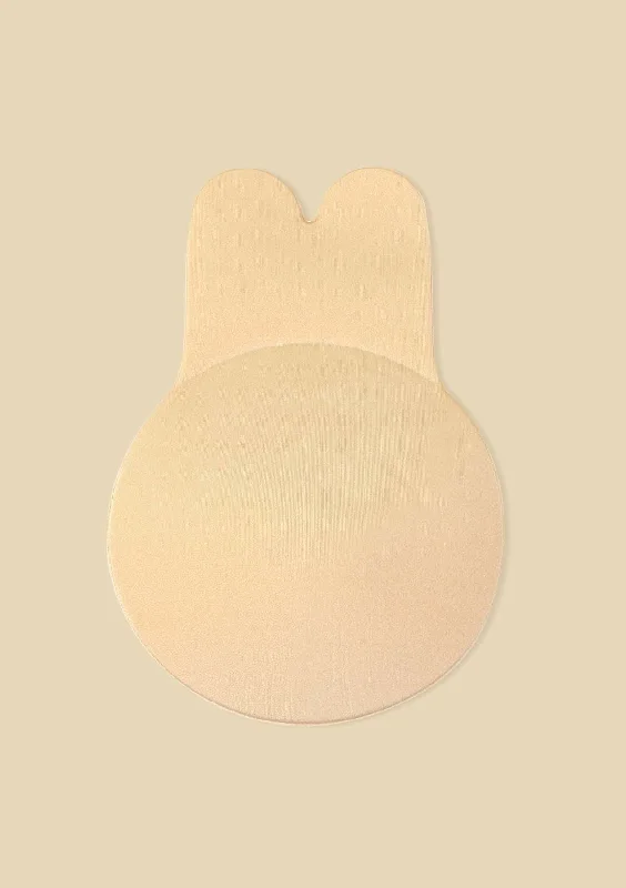 HSIA Bunny-Shaped Adhesive Push-Up Pasties Invisible Bra 2 Pack