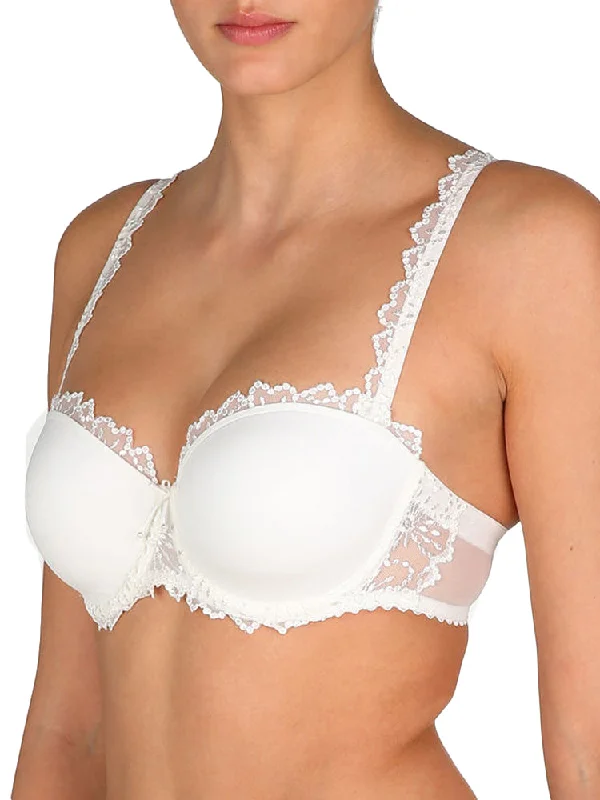 Jane Padded Strapless Bra - Natural