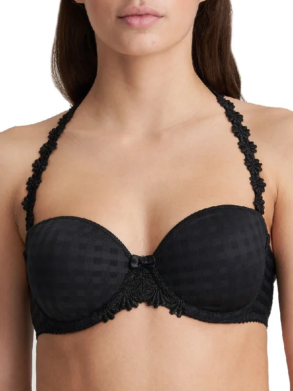 Avero Padded Strapless Bra - Black