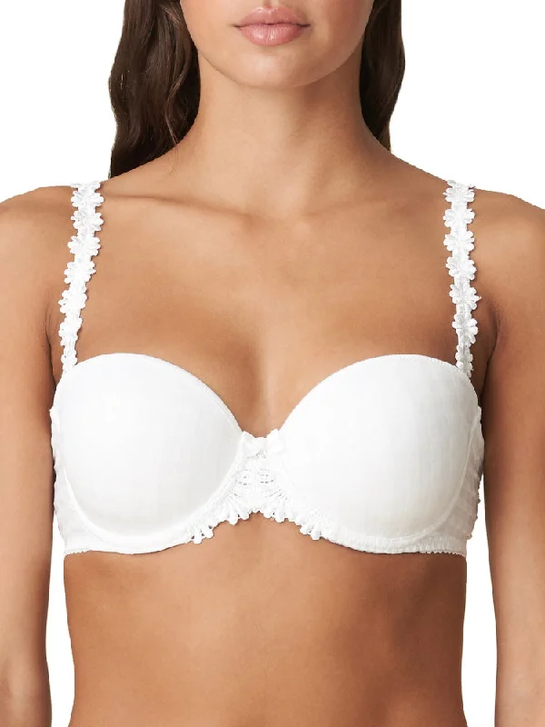 Avero Padded Strapless Bra - White