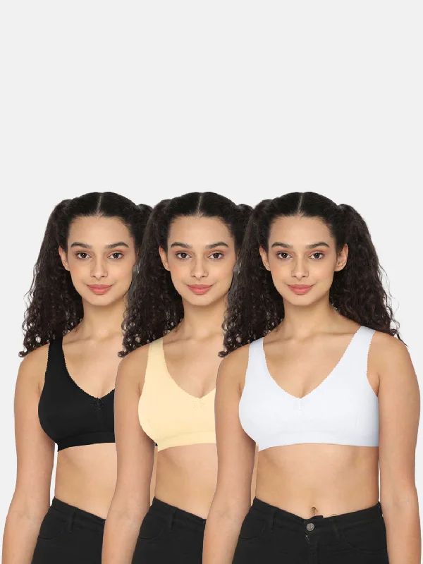 Naidu Hall Beginners-Bra Special Combo Pack - Teenage - C63