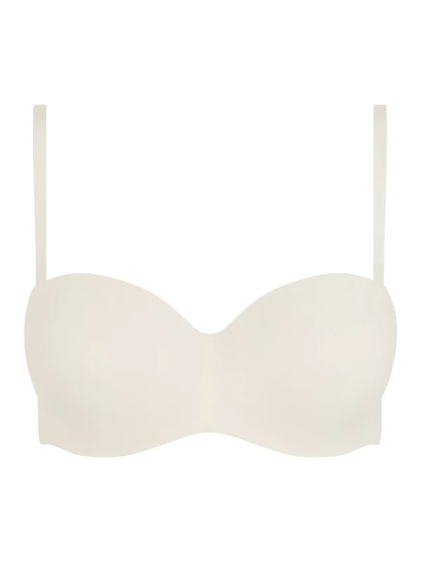 Norah Comfort Strapless Convertible Bra In Talc - Chantelle