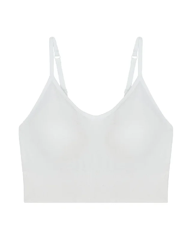 Cabana Cotton Seamless Crop Cami Bralette