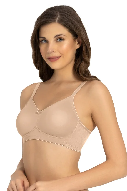 Smooth Minimizer Non-padded & Non-wired Bra - Sandalwood