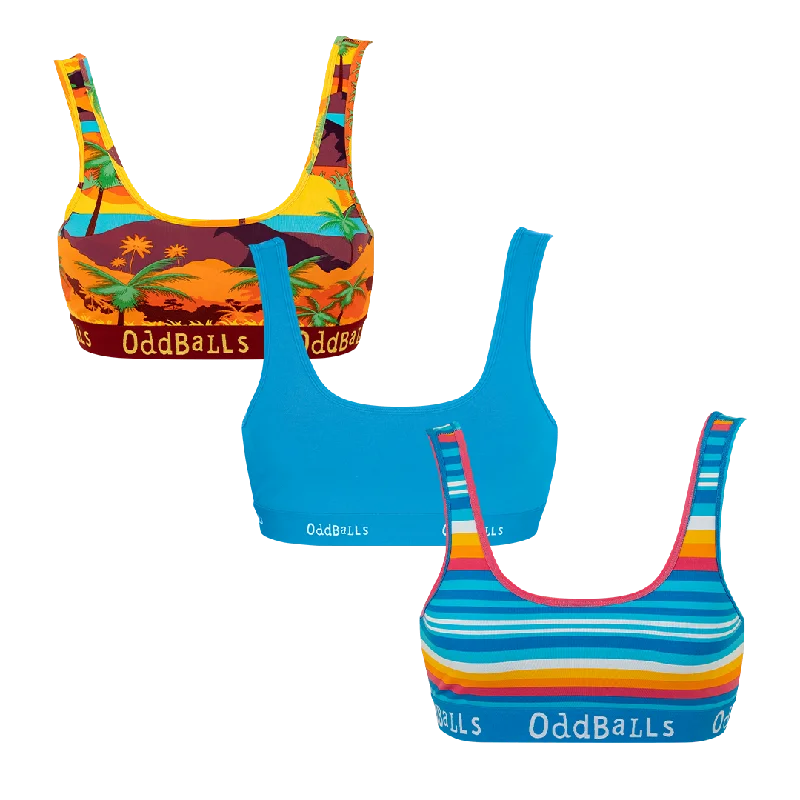 Sunshine Bundle - Ladies Bralette 3 Pack Bundle