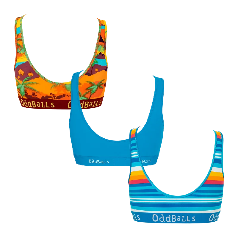 Sunshine Bundle - Ladies Bralette 3 Pack Bundle