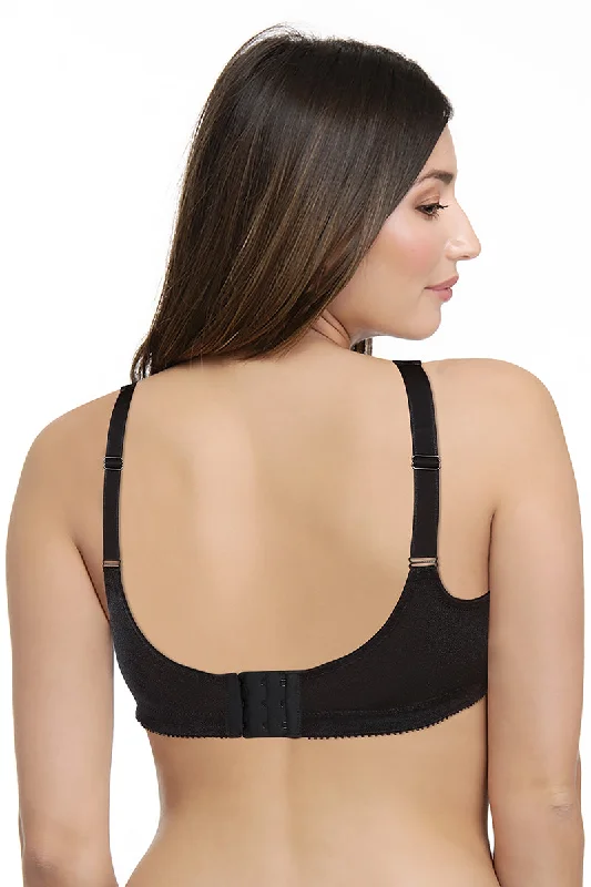 Ultra Support Non-padded Non-wired Bra - Black