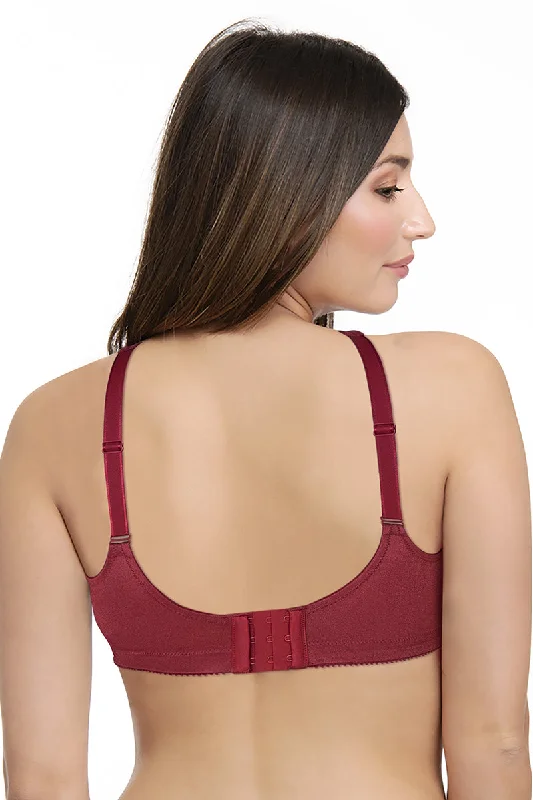 Ultra Support Non-padded Non-wired Bra - Henna